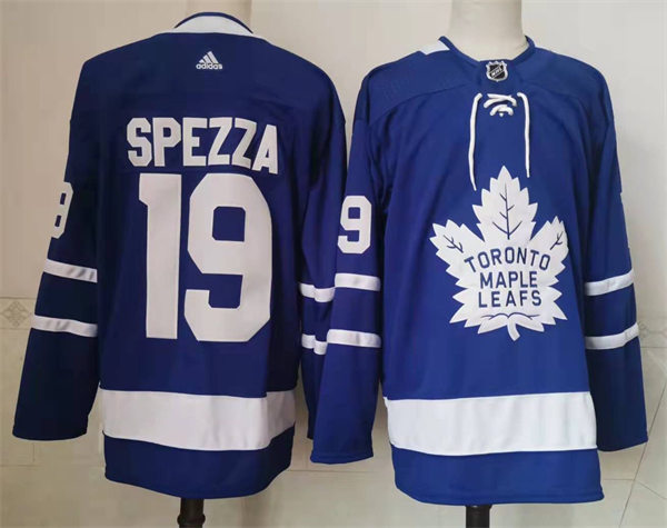 Men's Toronto Maple Leafs #19 Jason Spezza adidas Home Blue Player Jersey